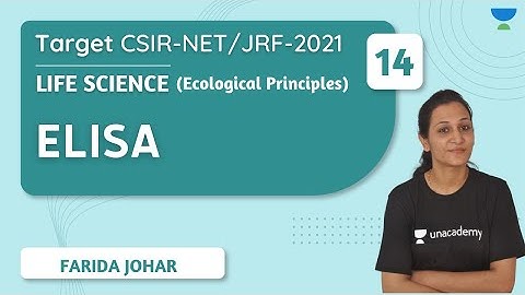 10:30 AM - Target CSIR | Life Science by Farida Johar | Elisa