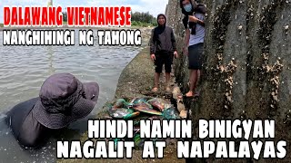 Nagalit Ang Dalawang Vietnamese Dahil Hindi Nabigyan Ng Tahong