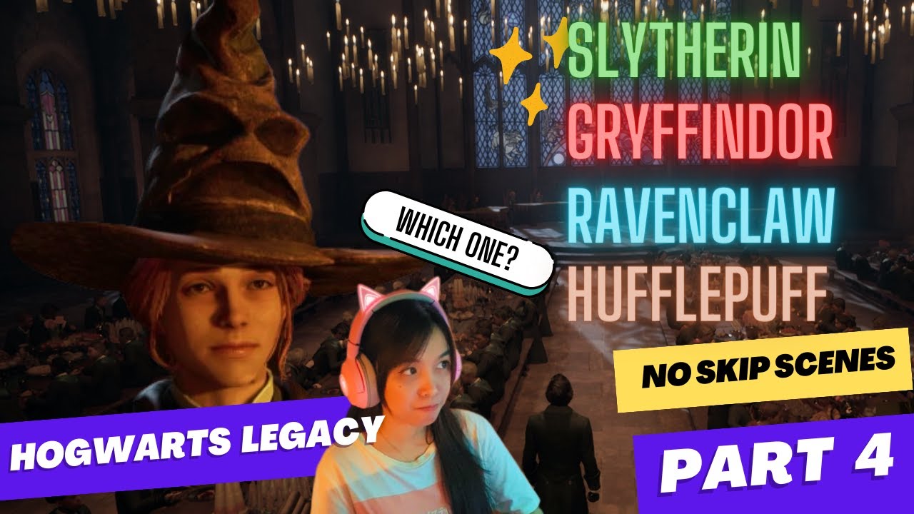 Part 4 Choosing House Hogwarts Legacy game play walkthrough