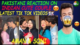 Pakistani Reaction On Aman & Soni Indian Cute Tik Tok Couple Latest Tik Tok | Transformation Videos