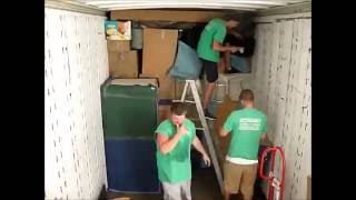 How to load a Moving truck  Fast Forwarded  Movers Cincinnati