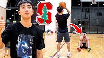This was EMBARRASSING! 1v1 Against D1 Hooper From Stanford Roy Yuan!