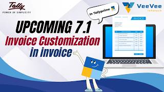 TallyPrime 7.1 Invoice Print Customization | Tamil | VeeVee Infotech