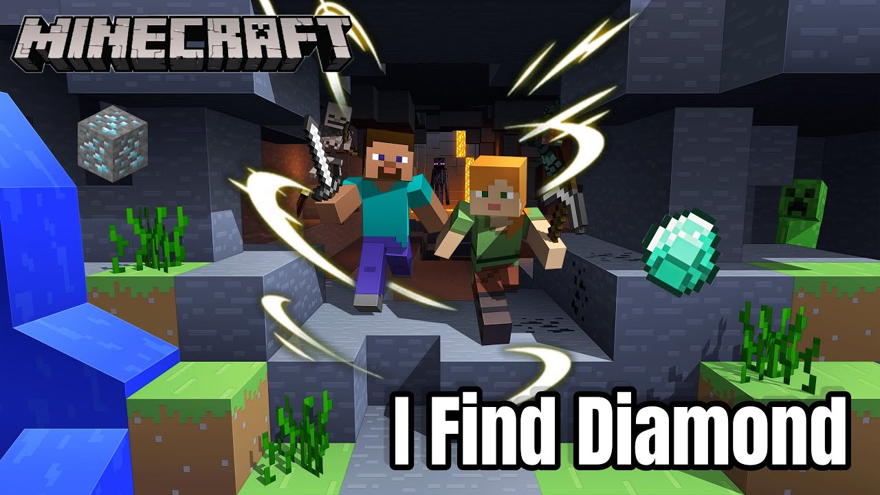 Can I Find Diamond In Secret Caves | Minecraft Survival - YouTube