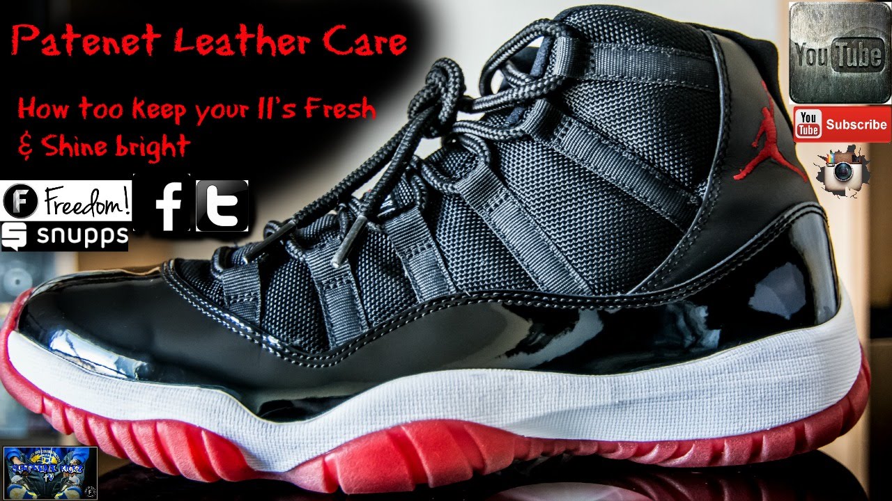 How to keep the patent leather clean and shine bright - YouTube