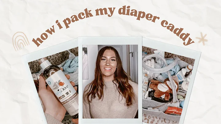 HOW I PACK MY DIAPER CADDY | WHAT’S IN MY DIAPER CADDY | MOM OF 3