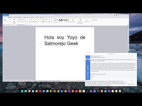 Como poner la suite ofimática WPS en español (Deepin Linux)