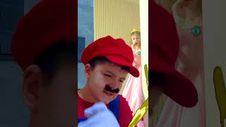 Super Mario saves Princess Peach from theflood #memes #funny #music #mariobros #nintendo #supermario