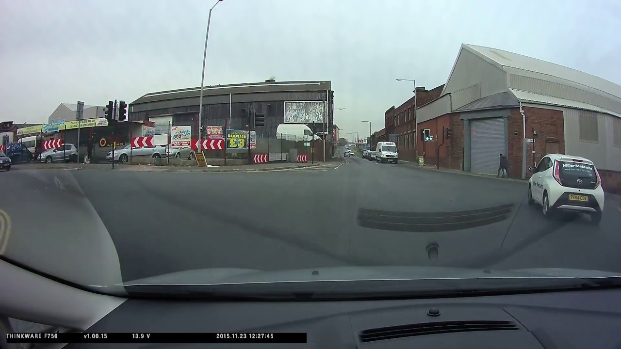Driving lessons Bolton. Road crash during lesson in Bolton. YouTube