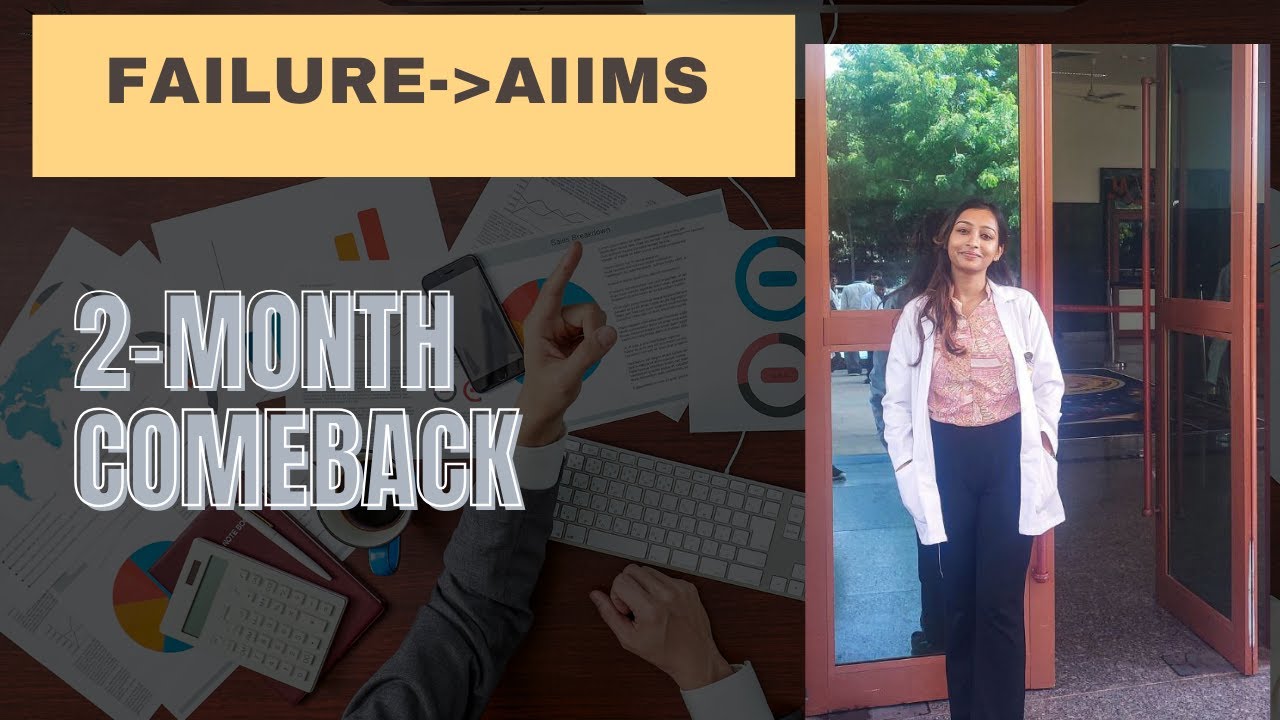 From Failure to AIIMS MD Derma | My 2-Month Comeback Strategy