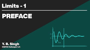 Limits 1 - PREFACE | Y.B. Singh, KNIPSS Sultanpur