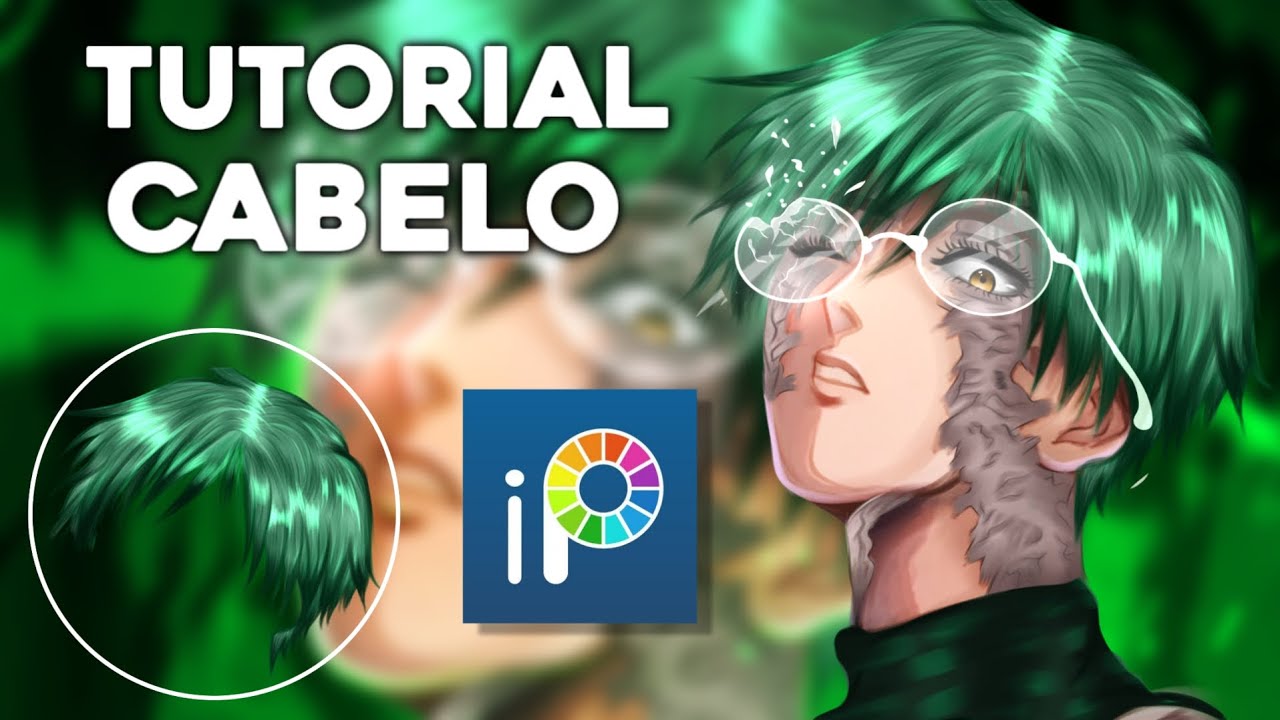 TUTORIAL DE CABELO (ibis paint x) - YouTube