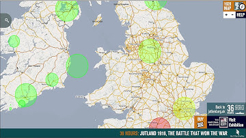 How to search on Jutland Interactive Map