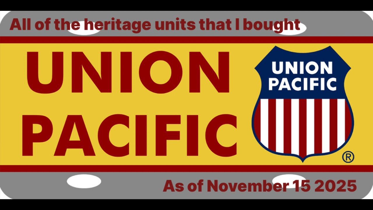 Trainz 2 All of the UP heritage units that I bought as of November 15 ...