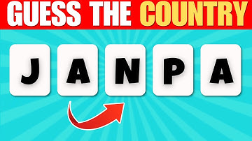 Guess the Country by Scrambled Name! 🌍🔀 | Country Quiz Questions (Comment Your Score!)