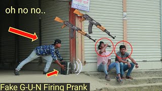 Best of Fake Firing Prank | Fake G-U-N Shot Prank on Public Reaction | Awesome part New fun prank