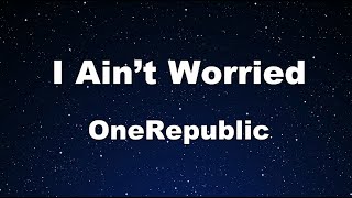 Karaoke♬ I Ain’t Worried - OneRepublic 【No Guide Melody】 Instrumental Resimi