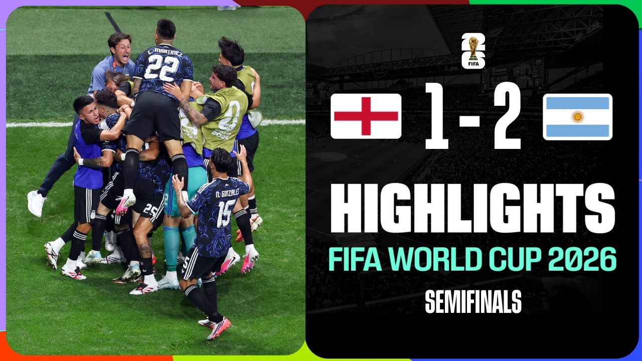 FIFA World Cup - England 1-2 Argentina | Extended highlights | Semifinals | SportyTV