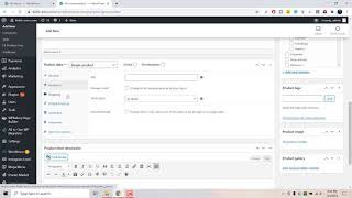 WordPress Lecture 2  Setting up product viritions and stock