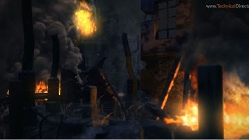 The Ruinen - full 3D VFX Shot with Breakdown