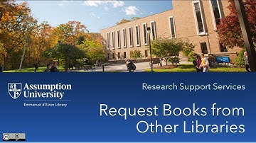 Request Books From Other Libraries