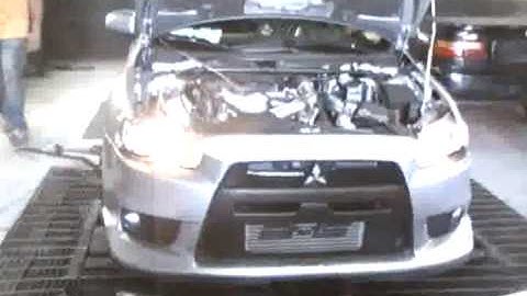 E-Spec tuning maximizes the Stock turbo EVO X with AMS parts!!