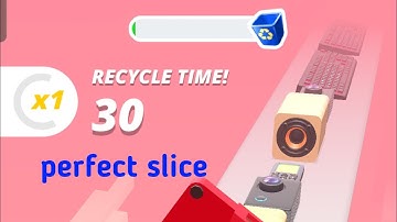 Perfect slice 😯 new 3D game...