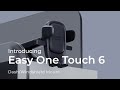 Introducing the easy one touch 6 dash  windshield mount
