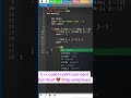 ❤️ Heart Shape Pattern in C++ Using Loops | User Input Heart Program 💻🔥