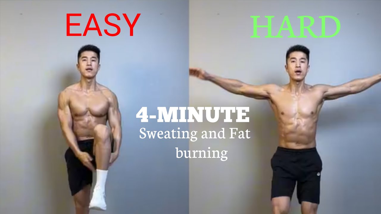 Интенсивная 4-минутная тренировка Табата для сжигания жира на животе 🔥 | Пот и рельеф всего за 7 ...