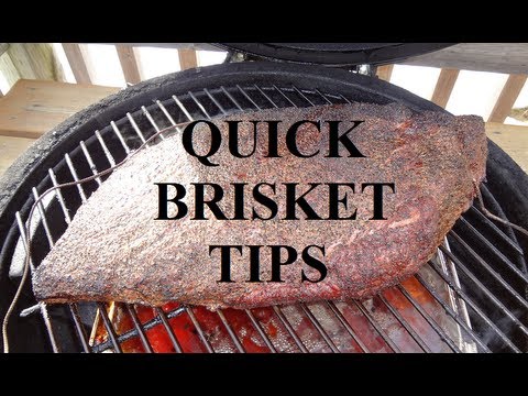 QUICK BRISKET TIPS - FOR COOKING ON ANY BBQ TO MAKE IT EASY - BBQFOOD4U