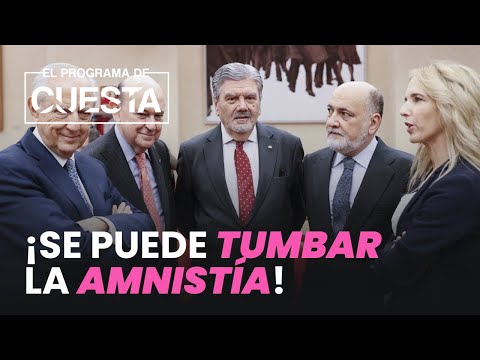 ¡Se puede tumbar la amnistía! Estas son las 5 vías para ello