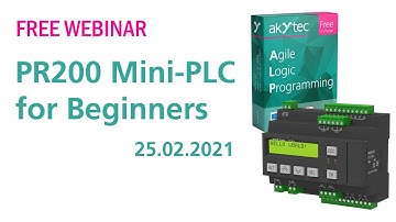 Webinar for beginners: Programming with akYtec ALP