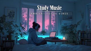 картинка: Ночные лоуфай чилл-биты ~ Уютная музыка для учебы и фоновые эмбиентные вибрации для концентрации