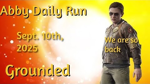 No Return [PS5] | Abby Daily Run on Grounded Top 30 | 9/10/25 | TLOU2R