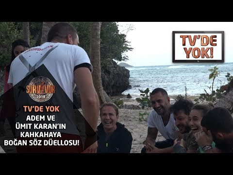 Survivor 2018 | TV'de Yok |  Ümit Karan'a bir başka G.Saraylı futbolcunun adıyla seslendi