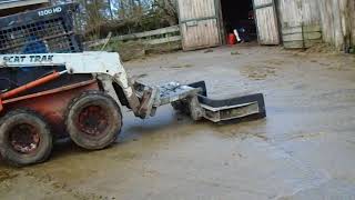 Upgrade on the  the home made yard scraper