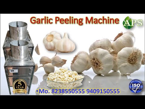 Garlic Machine - Garlic Peeling Machine Manufacturer from Coimbatore