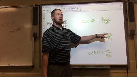 Algebra 2-13.1 Right Triangle Trigonometry