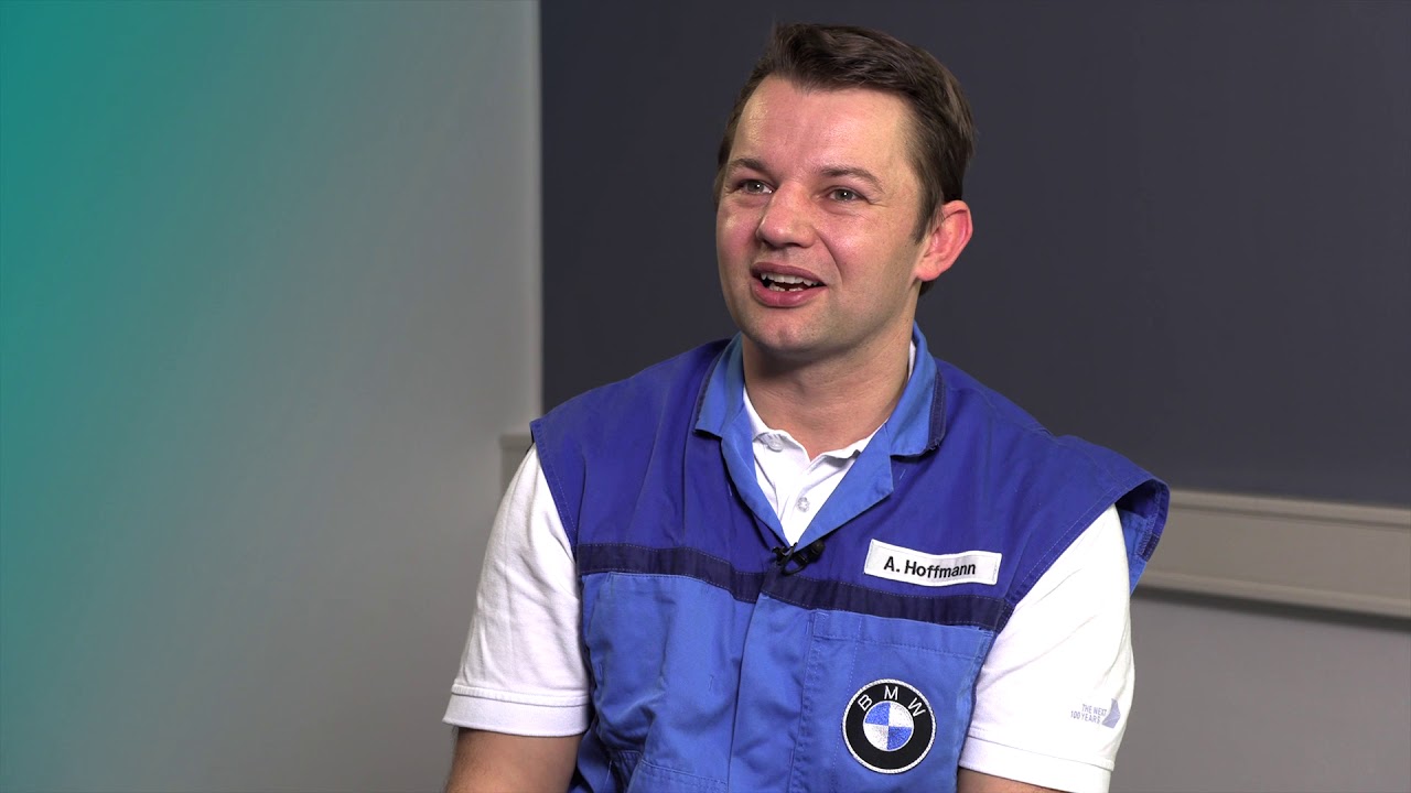 Augmented reality training for BMW assembly line workers - YouTube