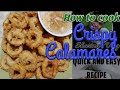 CRISPY CALAMARES