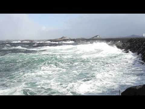 Storm at The Atlantic Road