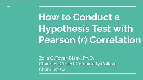 PSY 230: Hypothesis Test with Pearson (r) Correlation