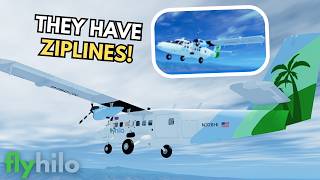 THIS AIRLINE HAS ZIPLINES! | FLYHILO Flight Review (ROBLOX Aviation) THIS AIRLINE HAS ZIPLINES! | FLYHILO Flight Review (ROBLOX Aviation)