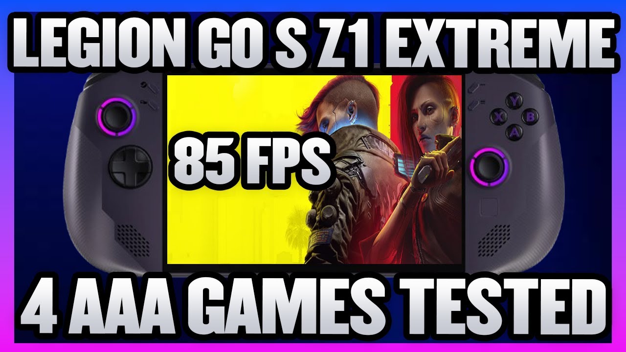 Legion Go S Z1 Extreme STEAM OS Is A BEAST! 4 AAA Games TESTED