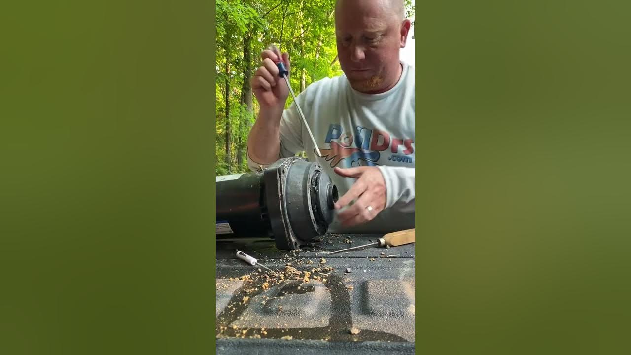 How to clean a pool pump impeller YouTube