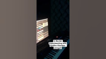 In Tha lab @Truedissound Experimenting with Spitfire Chamber strings !!! 🔥🙏🏾