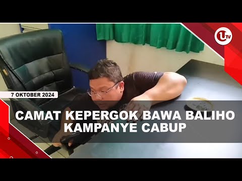 KEPERGOK BAWA BALIHO CABUP, CAMAT SEMBUNYI DI KOLONG MEJA | U-NEWS