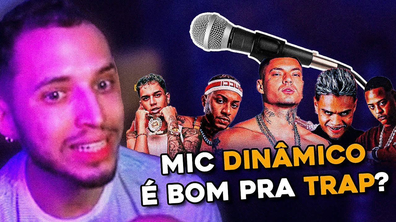 DÁ PRA GRAVAR UM BOM SOM DE TRAP COM MICROFONE DINÂMICO? 🎤🤔 DÚVIDAS HOMESTUDIO PRO