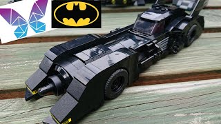 Lego 1989 Batmobile MOC -  Using set 76119